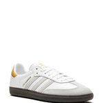 adidas X Kith Samba ?hite/Grey/Gold?Sneakers
