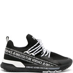 Versace Jeans Couture Logo-Print Low-Top Sneakers
