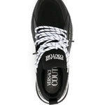 Versace Jeans Couture Logo-Print Low-Top Sneakers