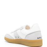A.P.C. Logo-Print Lace-Up Sneakers