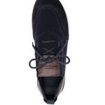 Scarosso Knitted-Upper Suede Sneakers