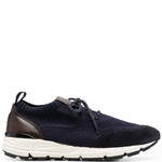 Scarosso Knitted-Upper Suede Sneakers
