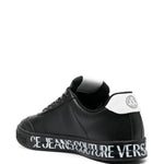 Versace Jeans Couture Logo-Print Low-Top Sneakers