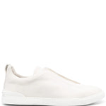 Zegna Triple Stitch Low-Top Sneakers