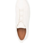 Zegna Triple Stitch Low-Top Sneakers