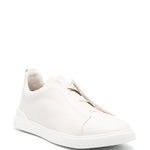Zegna Triple Stitch Low-Top Sneakers