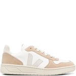 Veja V-10 Panelled Lace-Up Sneakers