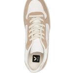 Veja V-10 Panelled Lace-Up Sneakers