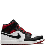 Air Jordan 1 Mid Gym Red/Black Toe Sneakers