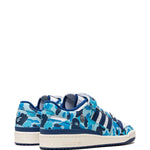adidas Forum 84 Low Bape 30Th Anniversary Blue Camo Sneakers