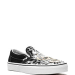 Vans Classic Slip-On Flame Skull Sneakers