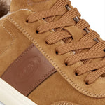 Tod'S Suede Shearling-Lined Sneakers