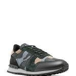 Valentino Garavani Camouflage Rockrunner Low-Top Sneakers