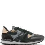 Valentino Garavani Camouflage Rockrunner Low-Top Sneakers