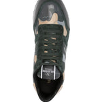 Valentino Garavani Camouflage Rockrunner Low-Top Sneakers