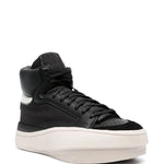 Y-3 Centennial Panelled Leather Sneakers