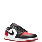 Air Jordan 1 Low Bred Toe Sneakers