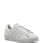 Y-3 Superstar Exposed-Seam Suede Sneakers