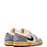 Air Jordan 1 Low Se Sashiko Denim Sneakers