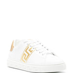 Versace Greca Embroidered Sneakers