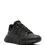 Versace Trigreca Barocco-Jacquard Sneakers