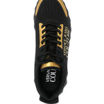 Versace Jeans Couture Logo-Print Low-Top Sneakers