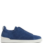 Zegna Triple Stitch?Suede Sneakers