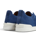 Zegna Triple Stitch?Suede Sneakers