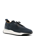 Santoni Knitted-Upper Sneakers