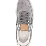Tod'S Leather-Trim Suede Sneakers