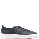 Santoni Grained Leather Sneakers