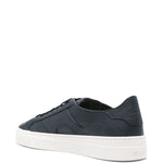 Santoni Grained Leather Sneakers