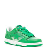A Bathing Ape?Sk8 Sta Leather Sneakers