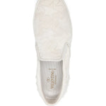 Valentino Garavani Star-Jacquard Canvas Sneakers