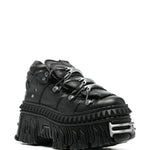 Vetements X New Rock Leather Sneakers