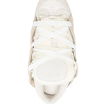 Santha Panelled Padded Leather Sneakers