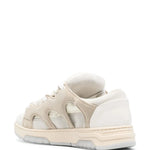 Santha Panelled Padded Leather Sneakers