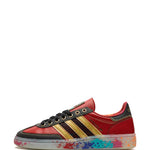 adidas Handball Spezial S.E.E.D. - Scarlet Gold Paint Splatter Sneakers