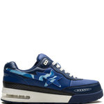 A Bathing Ape?X Pagani Roadsta Navy Abc Camo Sneakers