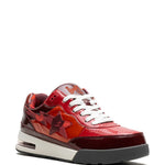A Bathing Ape?Roadsta #1 Red Sneakers