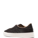 Santoni Lace-Up Leather Sneakers