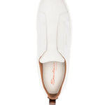 Santoni Logo-Print Leather Sneakers