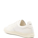 Tom Ford Perforated-Logo Leather Sneakers