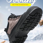 Men's Cotton Shoes Wool Fleece Lined Thick High-top Casual
