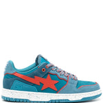 A Bathing Ape?Sk8 Sta Panelled Sneakers