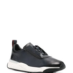 Santoni Leather Sneakers