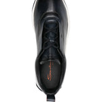 Santoni Leather Sneakers