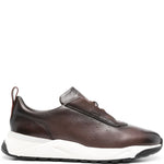 Santoni Leather Sneakers