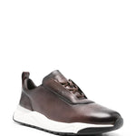 Santoni Leather Sneakers