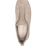Santoni Suede Slip-On Sneakers